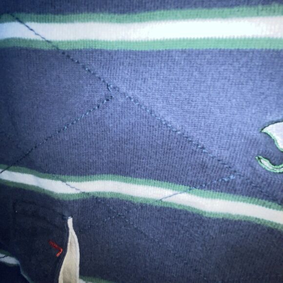 Canterbury New Zealand Rugby Shirt Men’s XL Long Sleeve Stripe Crest Logo Preppy - Picture 14 of 16